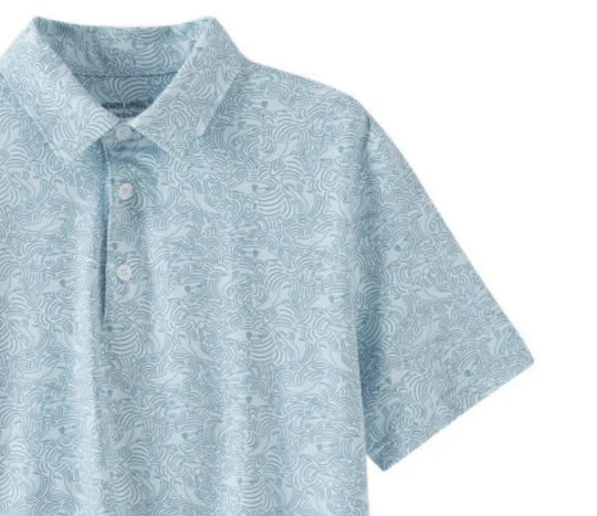 Fins Up Performance Polo