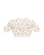 Quincy Mae - Tulips Ruffe Fleece Sweatshirt