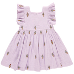 Pink Chicken - Lavender Soft Serve Girls Elsie Dress
