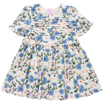 Pink Chicken - Girls Raquel Dress - Melon Daisy Floral