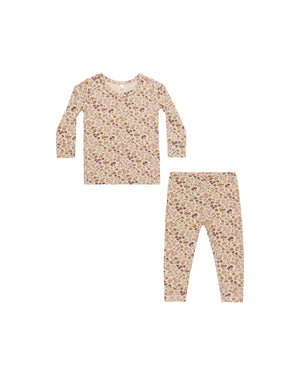 Quincy Mae - Posy Bamboo Pajama Set