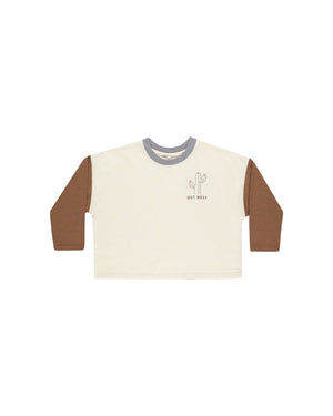 Rylee &C ru - Color Block Camden LS Tee