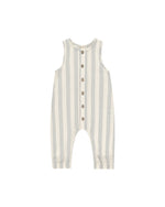 Quincy Mae - Blue Stripe Sleeveless Jumpsuit