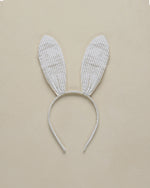 Noralee - Sage Stripe Bunny Headband