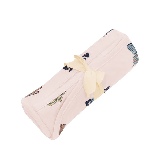 Blush Butterfly Swaddle Blanket