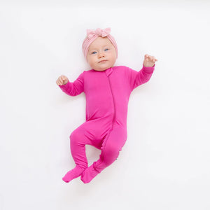 Kyte Baby - Zippered Footie Raspberry