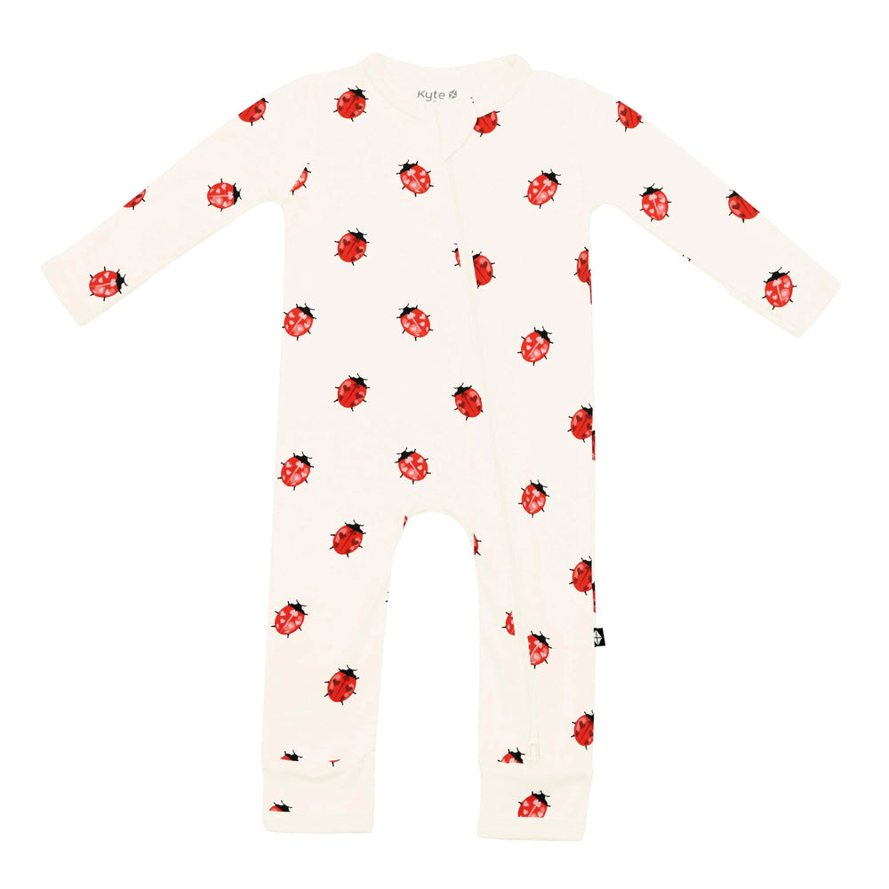 Kyte - Zippered Romper - Love Bug