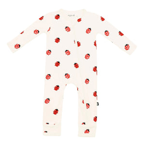 Kyte - Zippered Romper - Love Bug