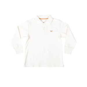 Henry Duvall - 8th Street Ivory Long Sleeve Carter Polo