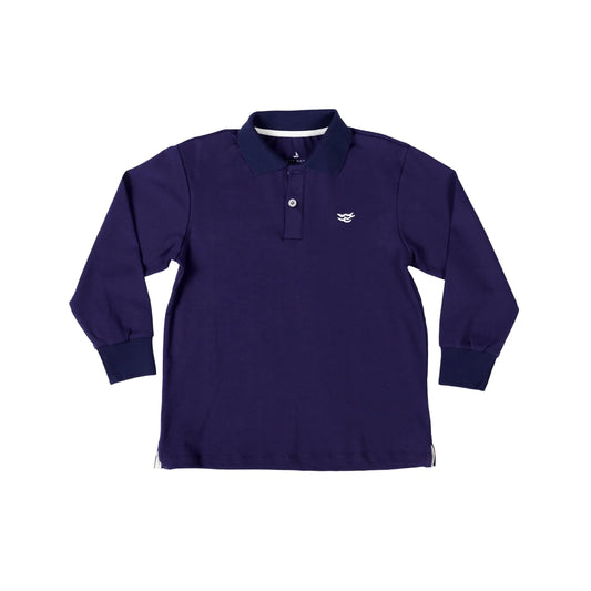 Henry Duvall - Narragansett Navy Long Sleeve Carter Polo