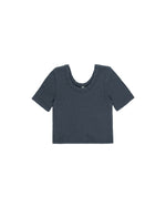 Rylee & Cru - Indigo Scallop Tee