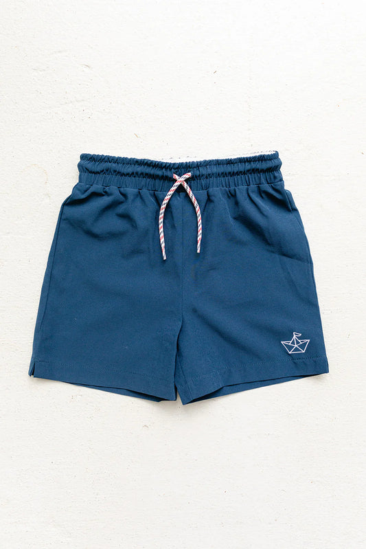 Little Paper Kids - Harrison Sport Shorts - Navy