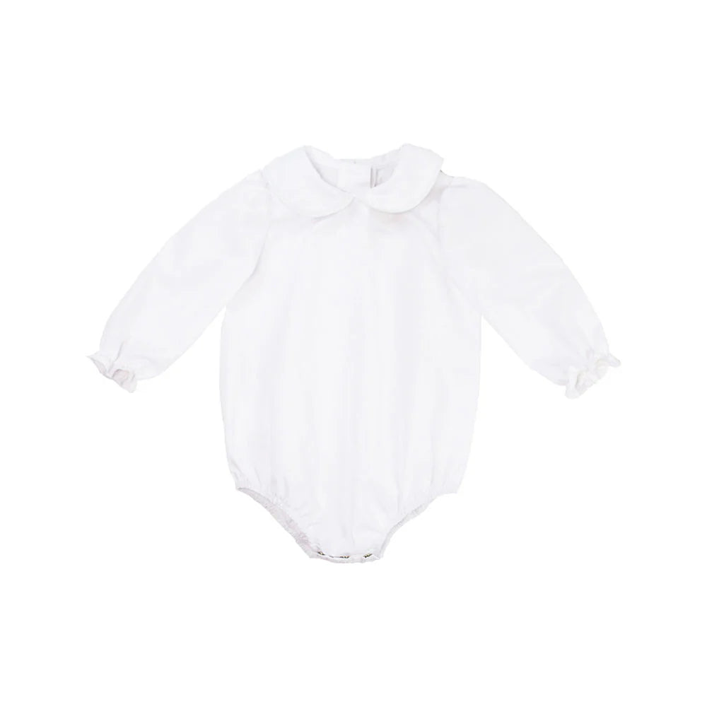 The Beaufort Bonnet Company - Worth Avenue White Peter Pan Collar Shirt