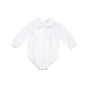 The Beaufort Bonnet Company - Worth Avenue White Peter Pan Collar Shirt