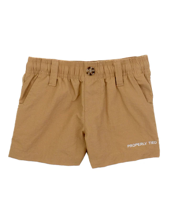 Boys Mallard Camel Short