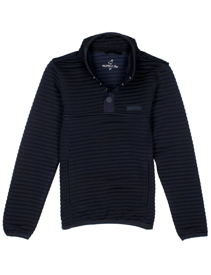 Boys Waypoint Pullover Navy