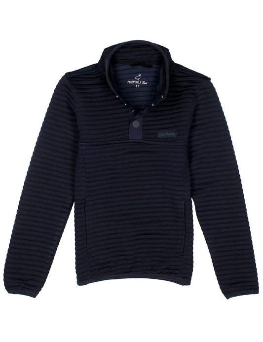 Boys Waypoint Pullover Navy