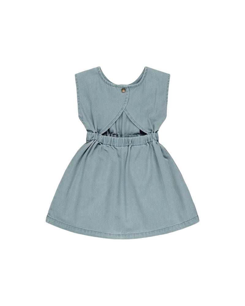 
            
                Load image into Gallery viewer, Rylee &amp;amp; Cru - Ocean Denim Mini Dress
            
        