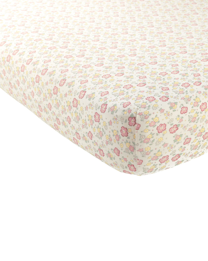 Quincy Mae - Bloom Bamboo Crib Sheet