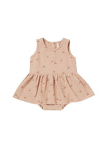 Quincy Mae - Cherries Skirted Tank One Piece