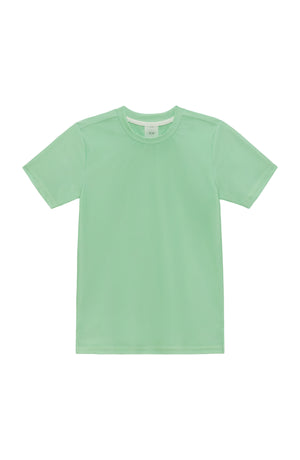 courtside kids - palm green practice shirt