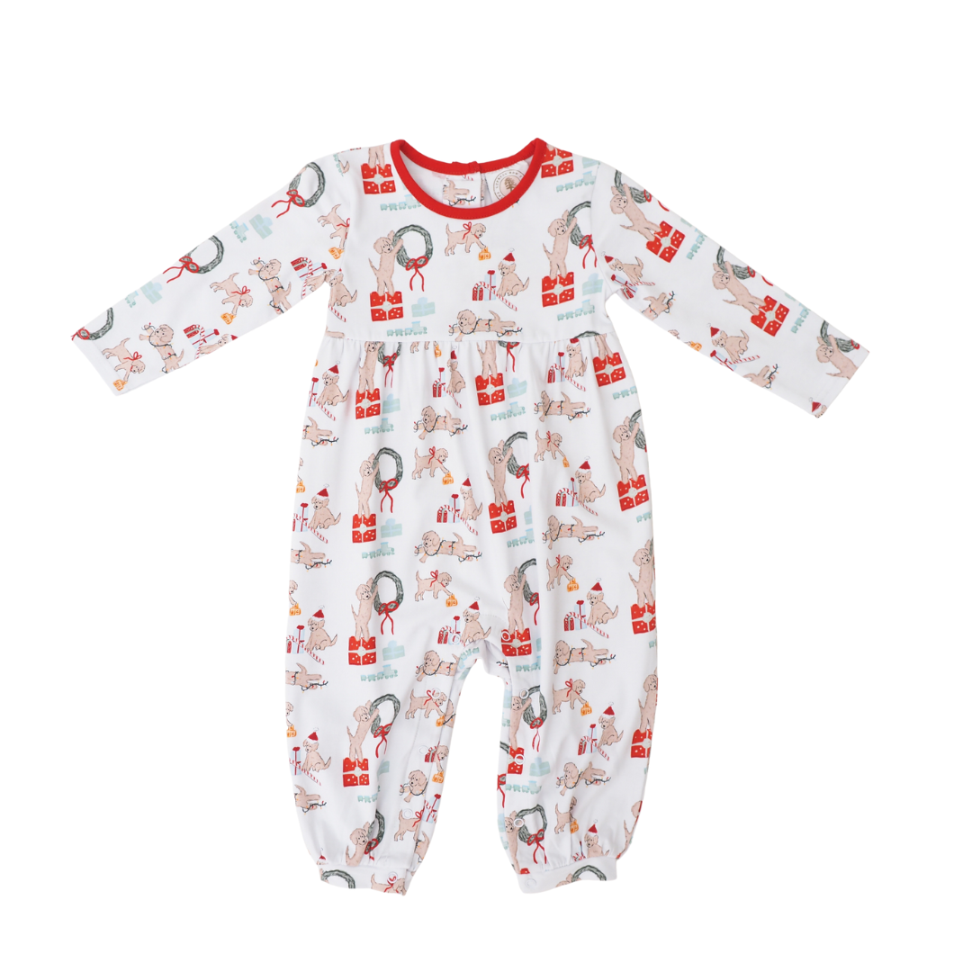 Santa Paws Boys Parker Playsuit