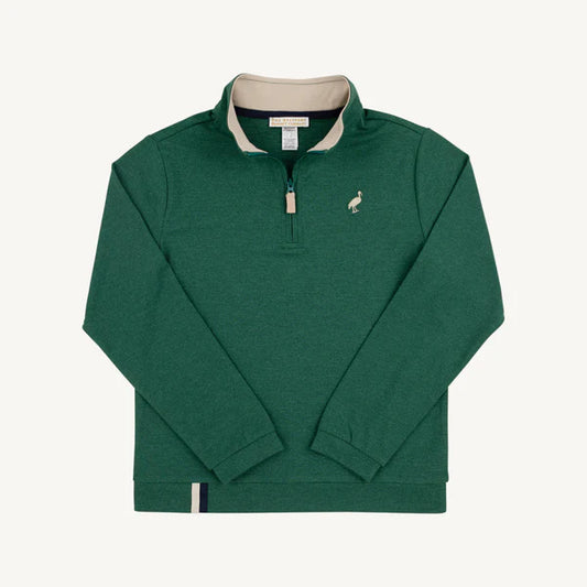 Grier Green/Keeneland Khaki PrepleticTM Hayword Half Zip