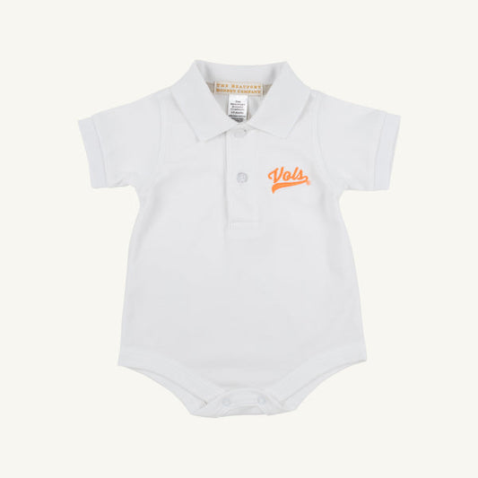 Worth Ave White with Tennessee T Prim & Proper Polo