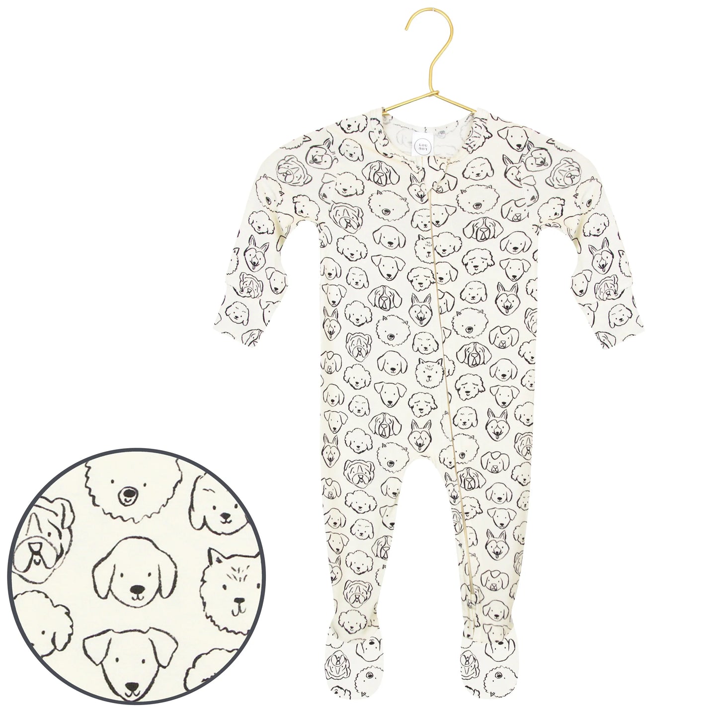 Dane Zipper Footie