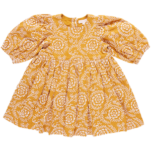 Pink Chicken - Inca Gold blooming Embroidery Brooke Dress