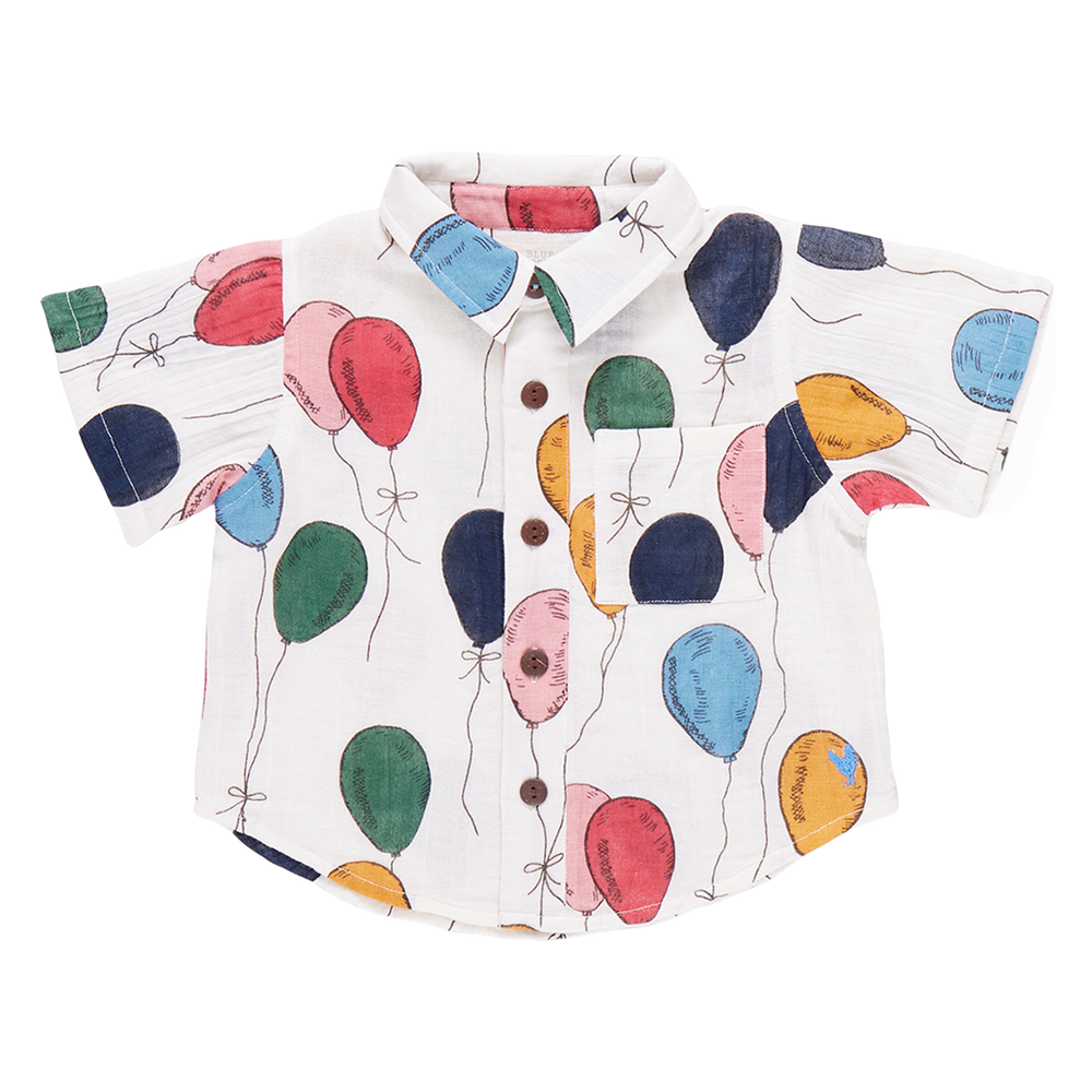 Pink Chicken - Boys Jack Shirt - Balloon Bunches