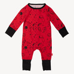 Magnetic Me - Red Game Day Convertible Romper