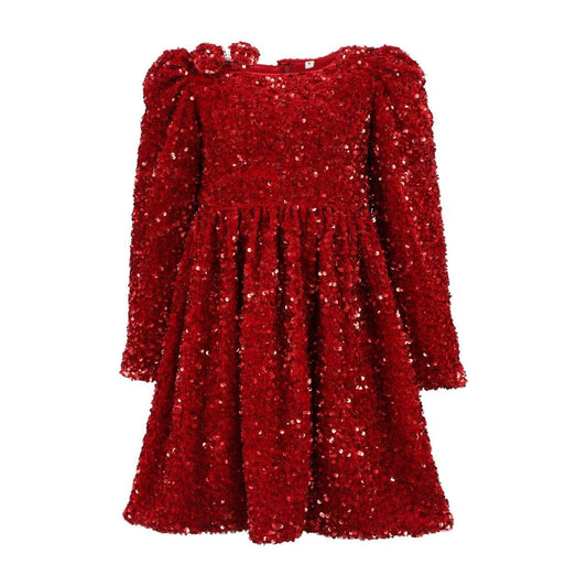 Ruby Party Shimmer Dress