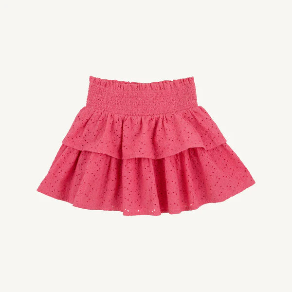 Romany Rose Bow Eyelet Ruthie Ruffle Skirt