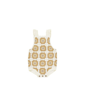 Rylee & Cru - Marigold Daisy Crochet Romper