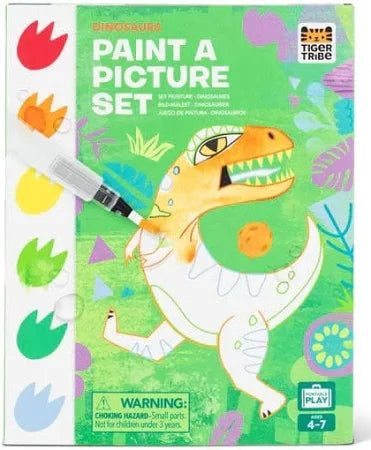 Dinosaur Paint-a-Picture Set