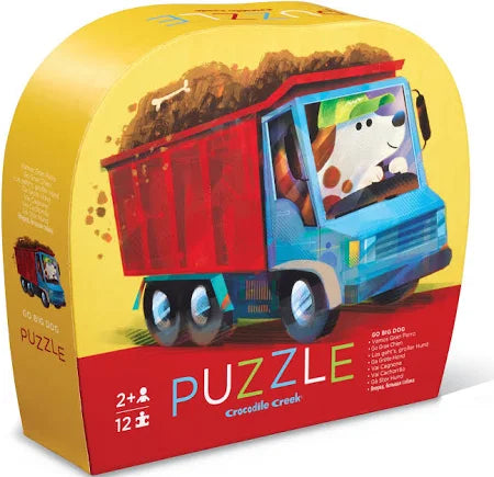Go Big Dog! 12 piece Mini Puzzle