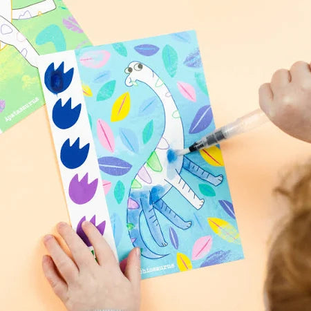 Dinosaur Paint-a-Picture Set