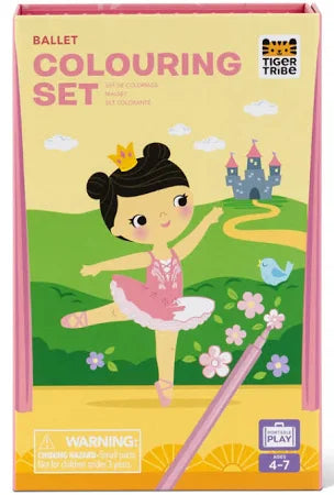 Ballerina Coloring Set