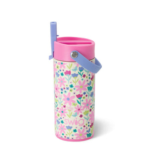 Swig Life - Flower Power Flip + Sip Slim Tumbler (12oz)