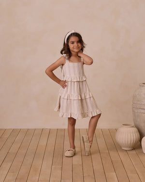 Rylee & Cru - Ruffle Swing Dress || Summer Stripe