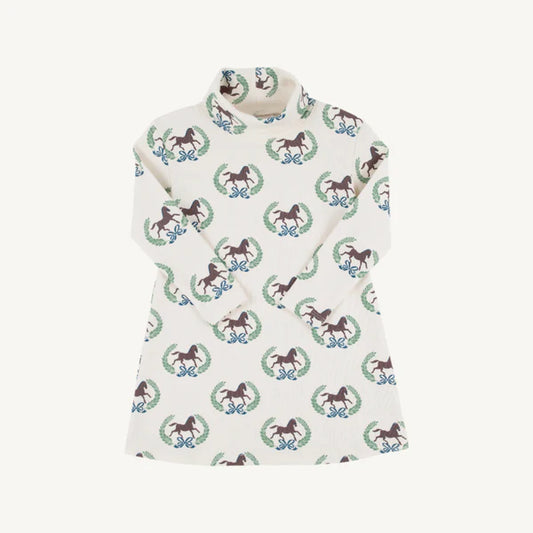 Highland Horses Tatum's Turtleneck Dress