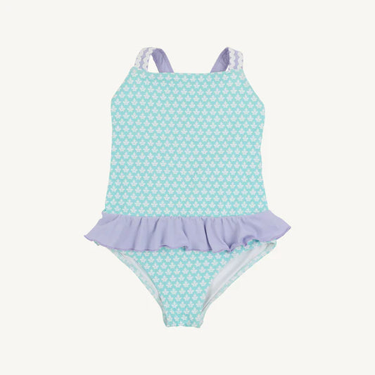 Dunmore Doo-Dad with Lauderdale Lavender Taylor Bay Bathing Suit