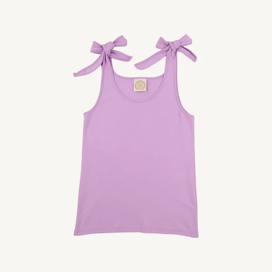 Valley High Violet Tay Tay Tie Tank