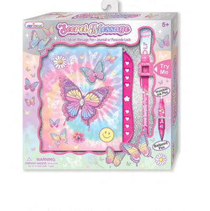 Hot Focus - Secret Message Butterfly Journal
