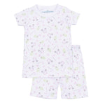 Magnolia Baby - Tiny Tee Time Pink Short Pajamas