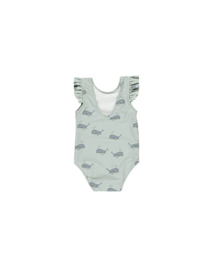 Rylee & Cru - Whales Scoop Back Onepiece