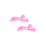 Angel Dear - Pink Bows 2 Pack Hair Bow Clips