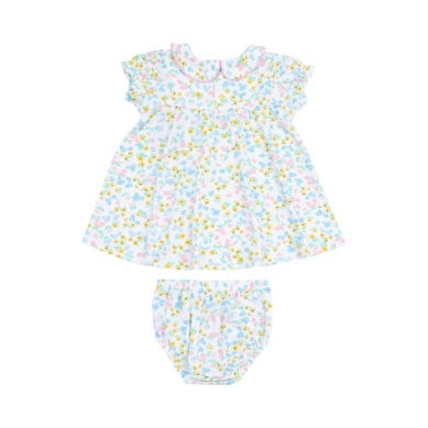 Angel Dear - Caroline's Calico Classic Babydoll Dress