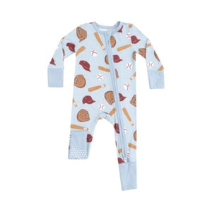 Angel Dear - Baseball Zip Romper
